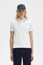 Fred Perry Womens G3600 Tipped Polo T-Shirt