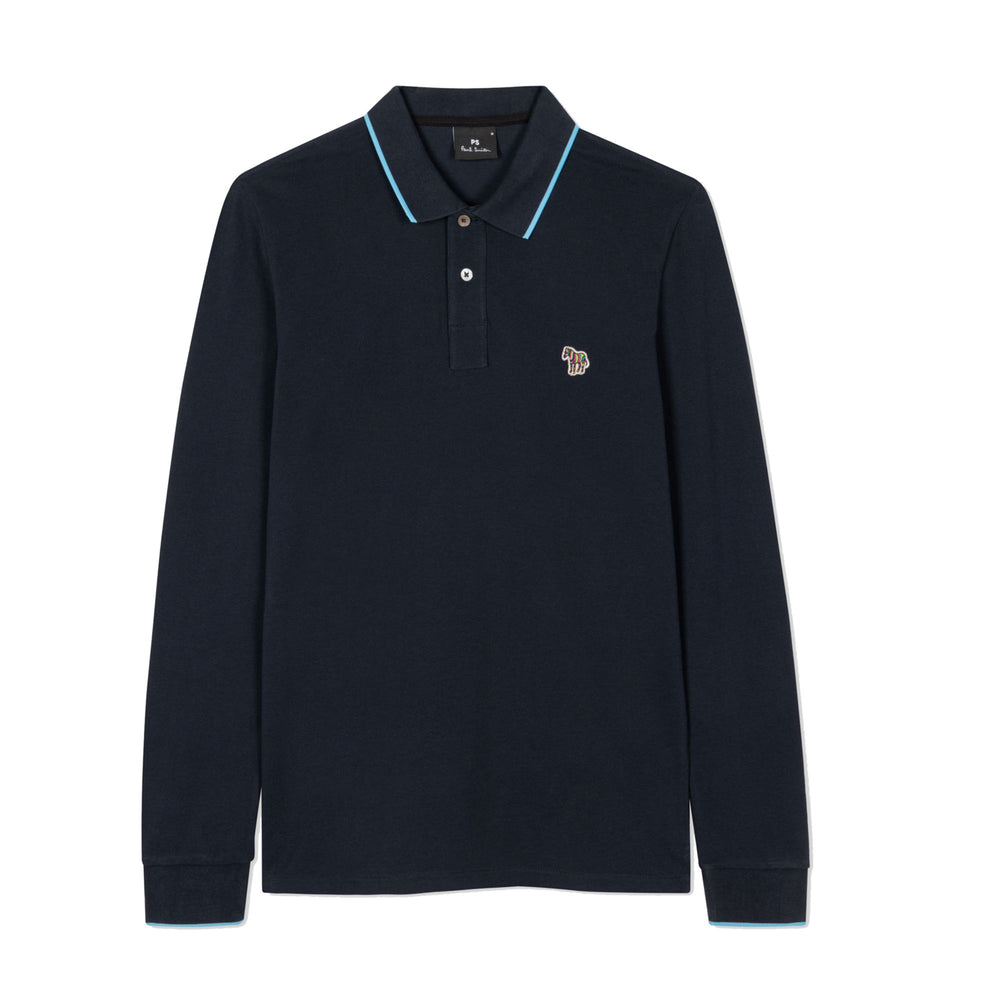 Paul Smith L/S Tipped Polo