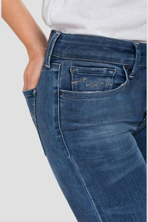 Replay Womens Hyperflex Bio New Luz WH689.661.A06.009 Skinny High Waist Jeans