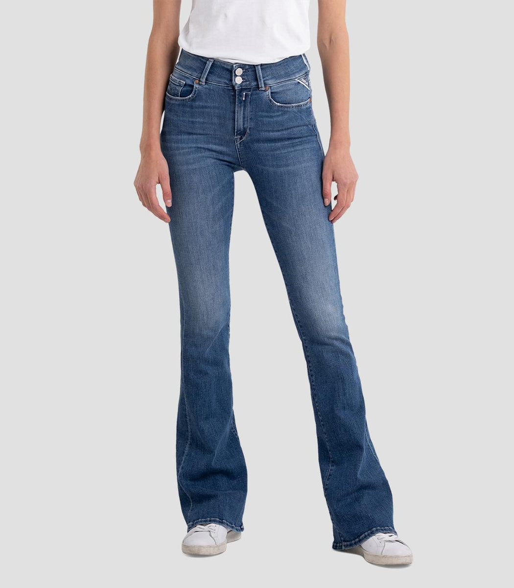 Replay WLW689 New Luz Flare Jeans – stm56.com