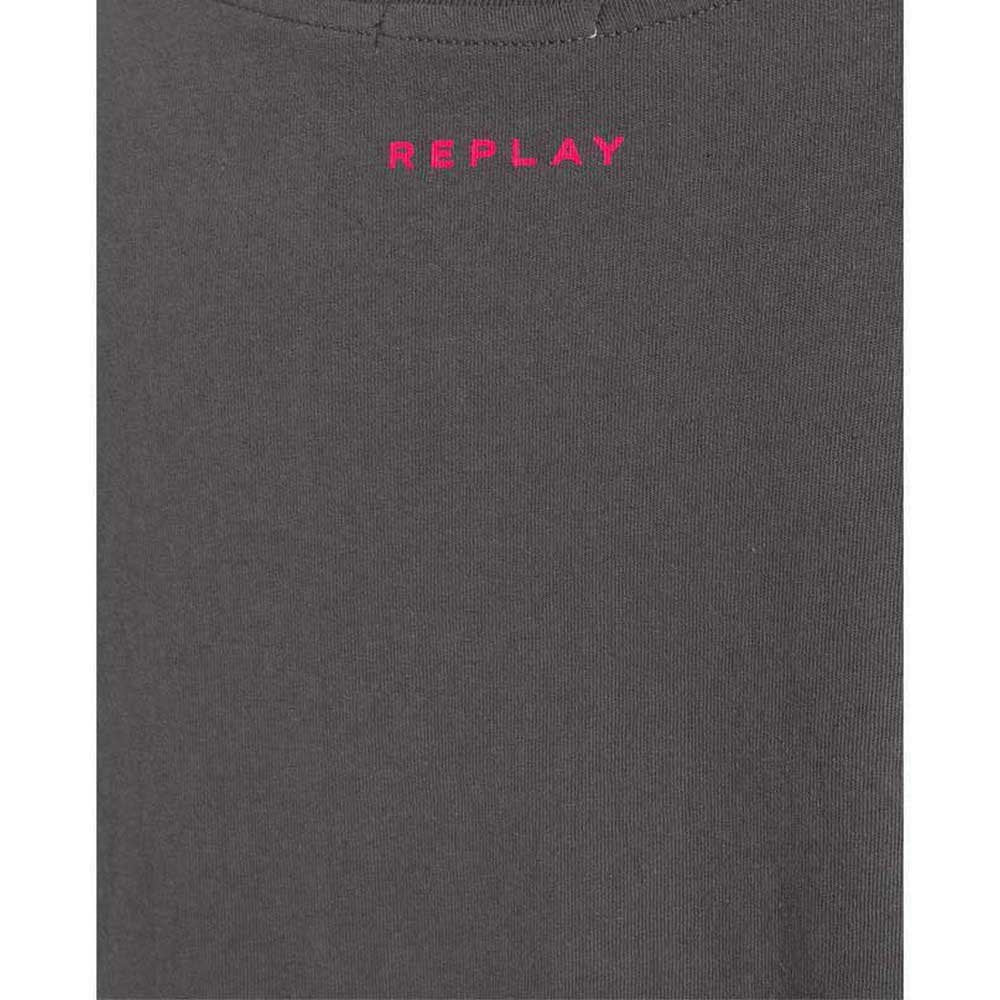 Replay W3180M Tenderness Logo T-Shirt, Grey
