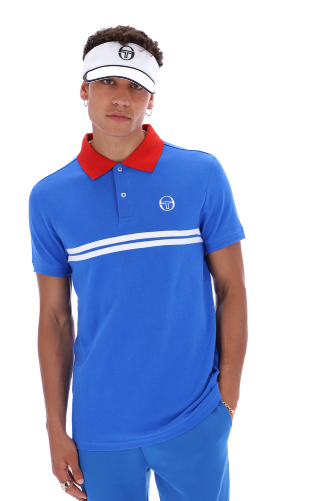 
            
                Load image into Gallery viewer, Sergio Tacchini Supermac Polo T-Shirt
            
        