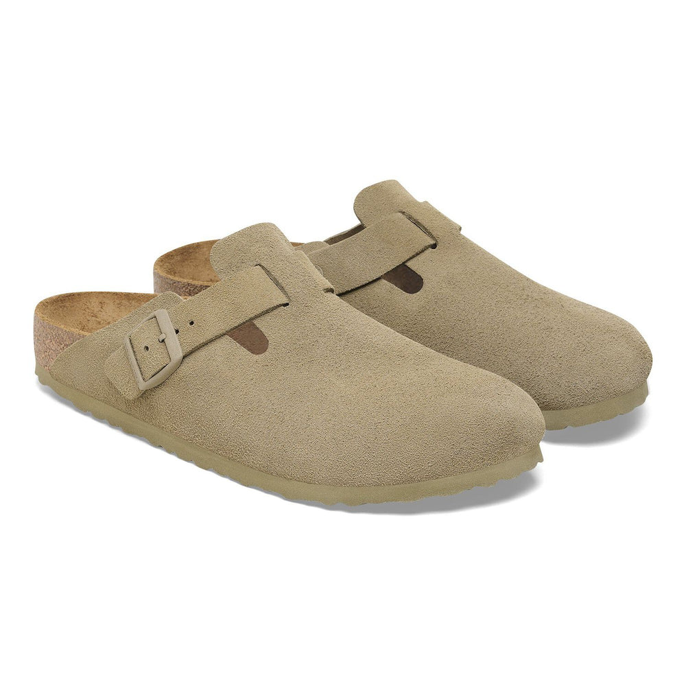 Birkenstock Boston Suede Clogs