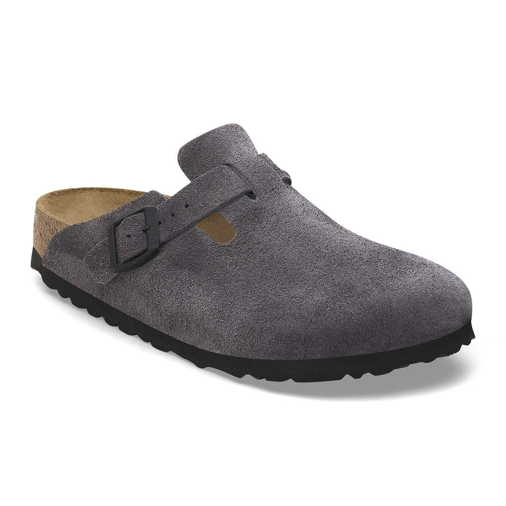 Birkenstock Boston Suede Clogs