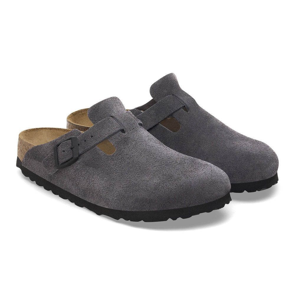 Birkenstock Boston Suede Clogs