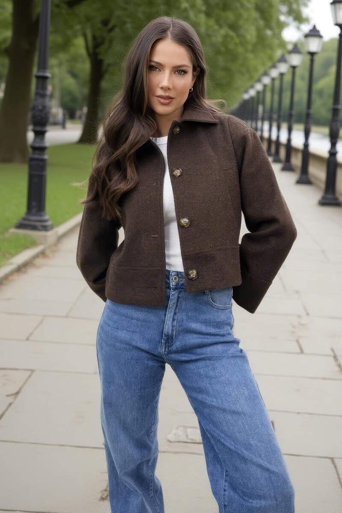 AX Paris Button Jacket