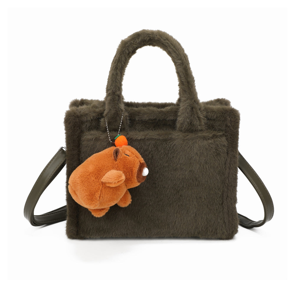 Jamie Fluffy Tote Bag