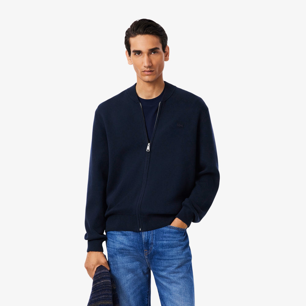 Lacoste AH5177 Knitted Bomber