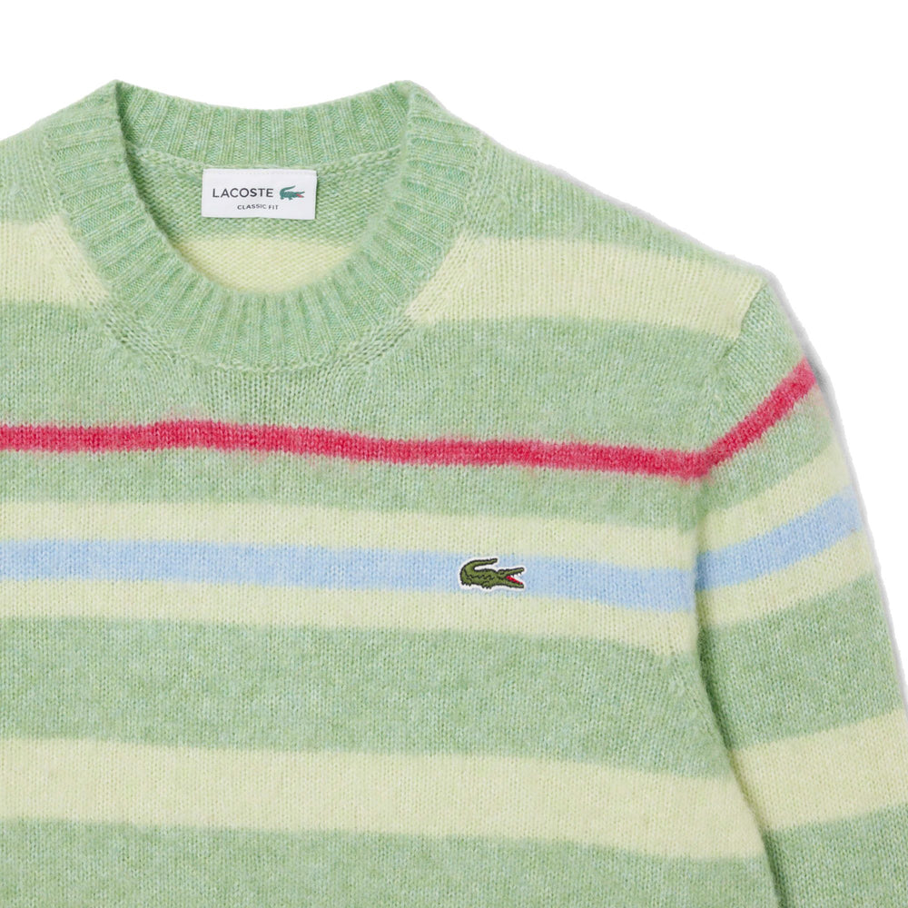 Lacoste AH5940 Striped Alpaca Jumper