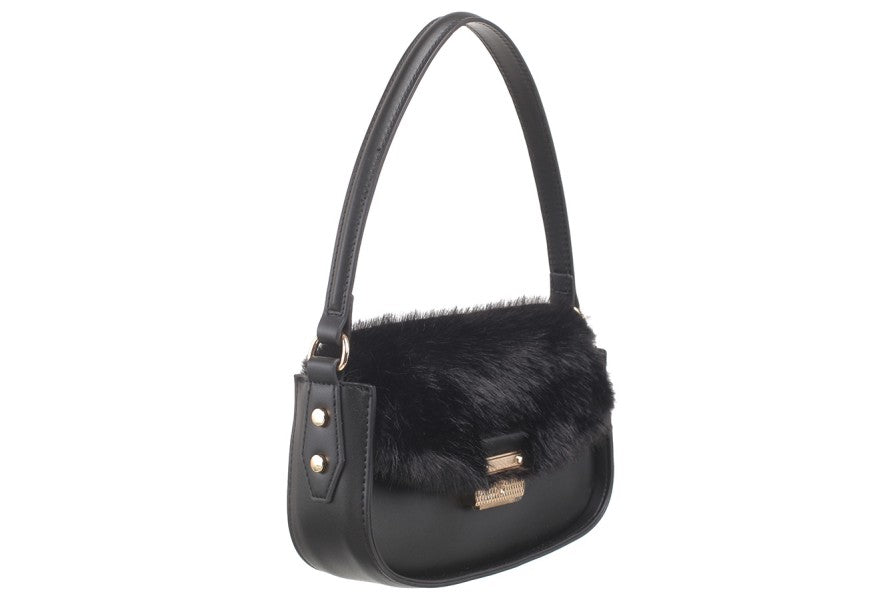 Bessie Faux Fur Flap Bag