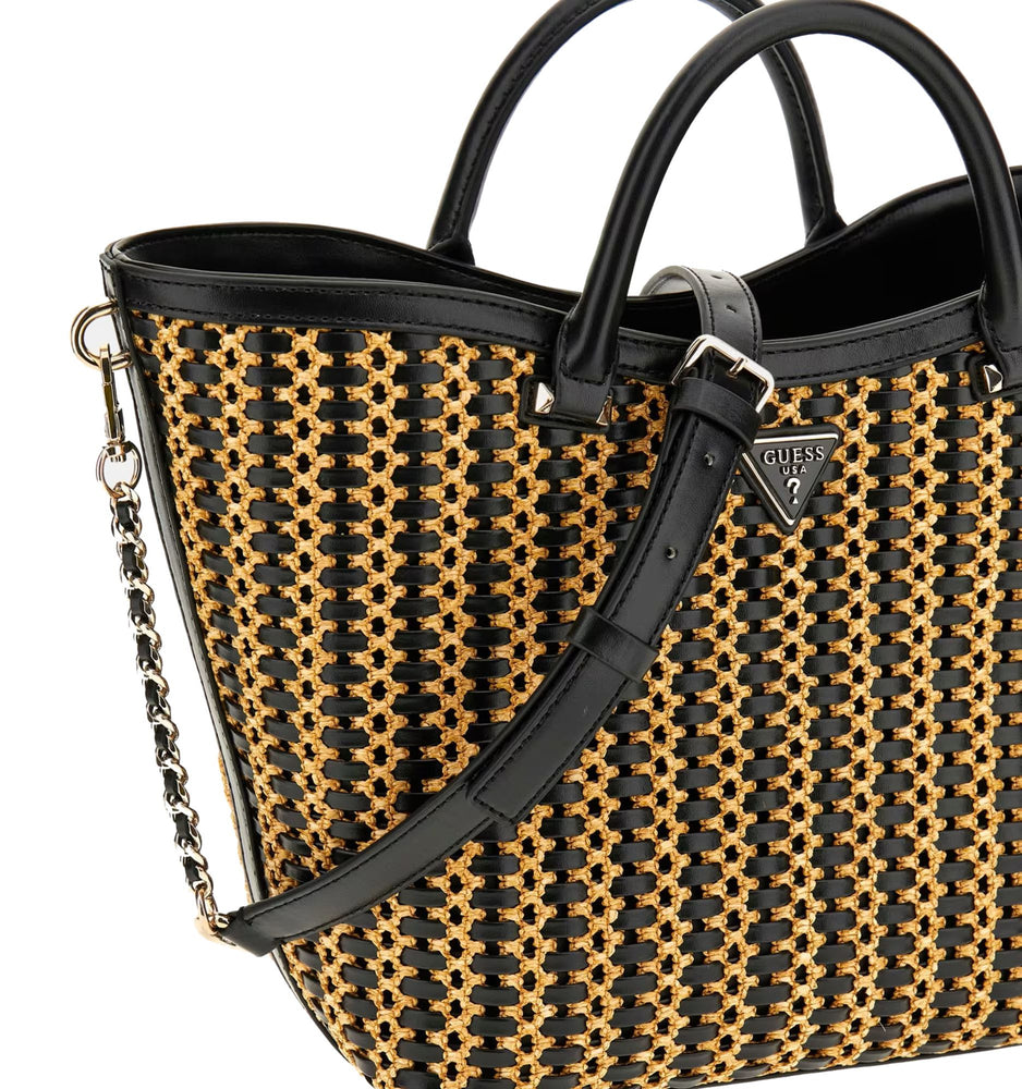 Guess Atalia Woven Tote Bag