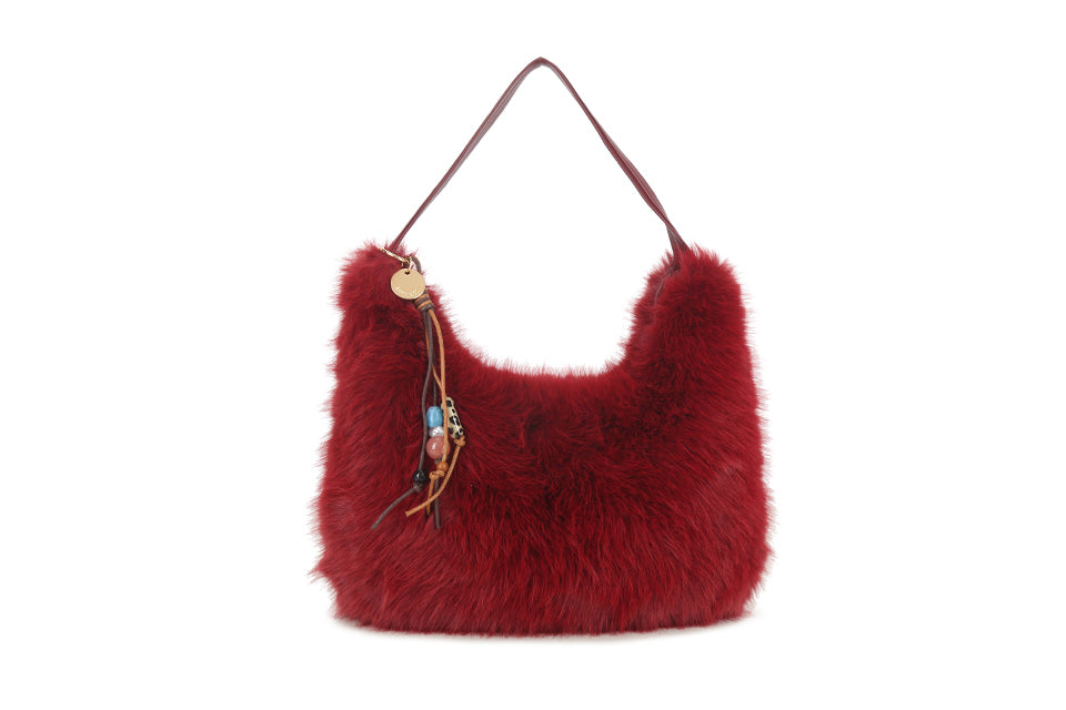 Long & Son Faux Fur Bag