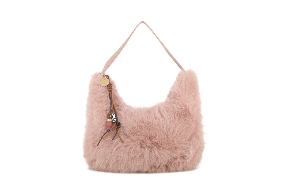 Long & Son Faux Fur Bag