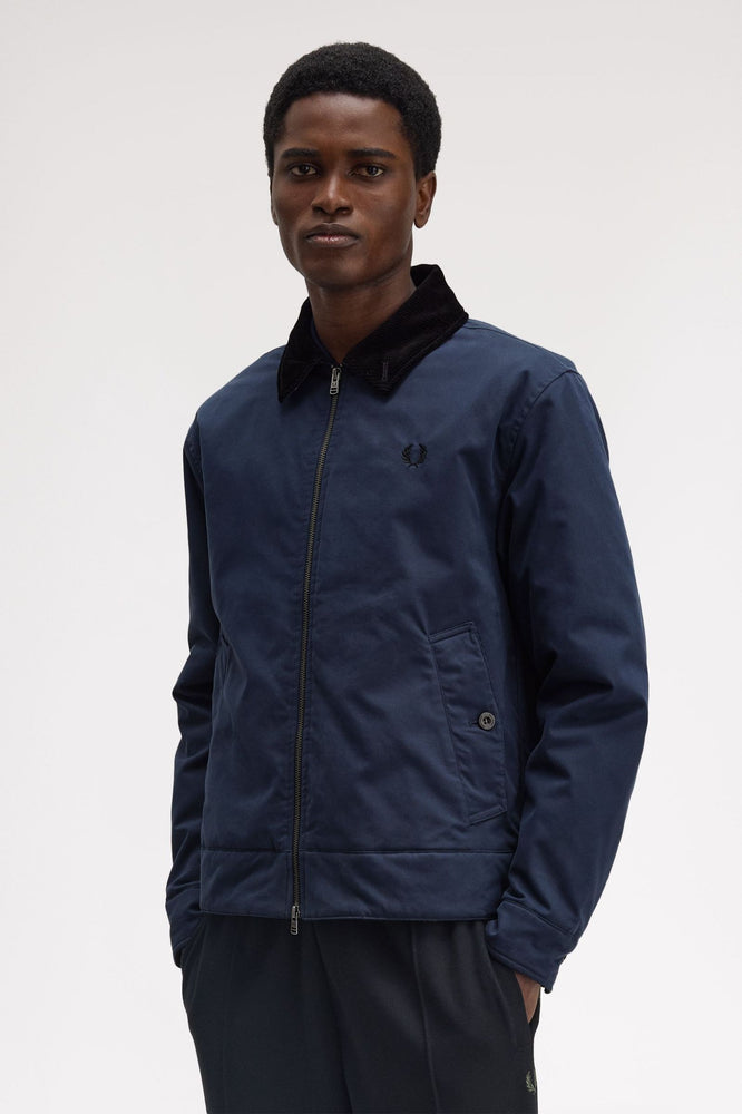 Fred Perry J8535 Cabin Jacket    otton Caban Jacket