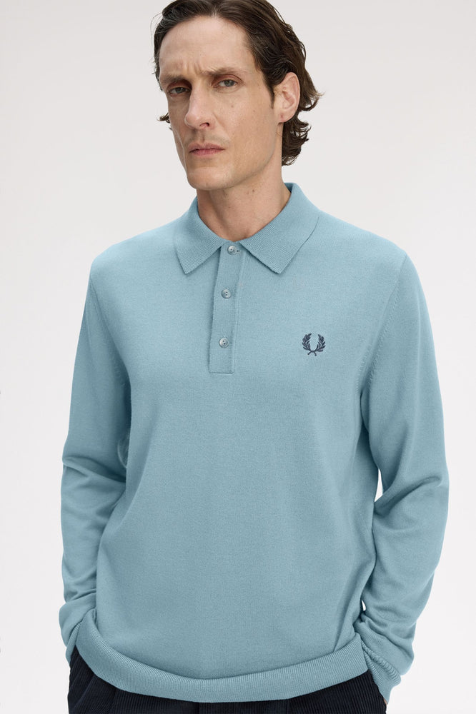 Fred Perry K5535 LS Knitted Shirt