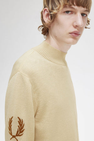 Fred Perry M6517 Mock Neck Jumper