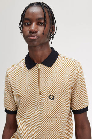 Fred Perry M6585 Chequerboard Polo