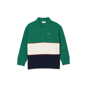 
            
                Load image into Gallery viewer, Lacoste Kids PJ1262 Colourblock Polo
            
        