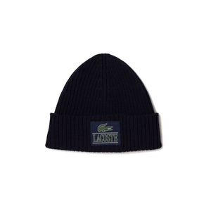 Lacoste RB1783 Woven Patch Beanie