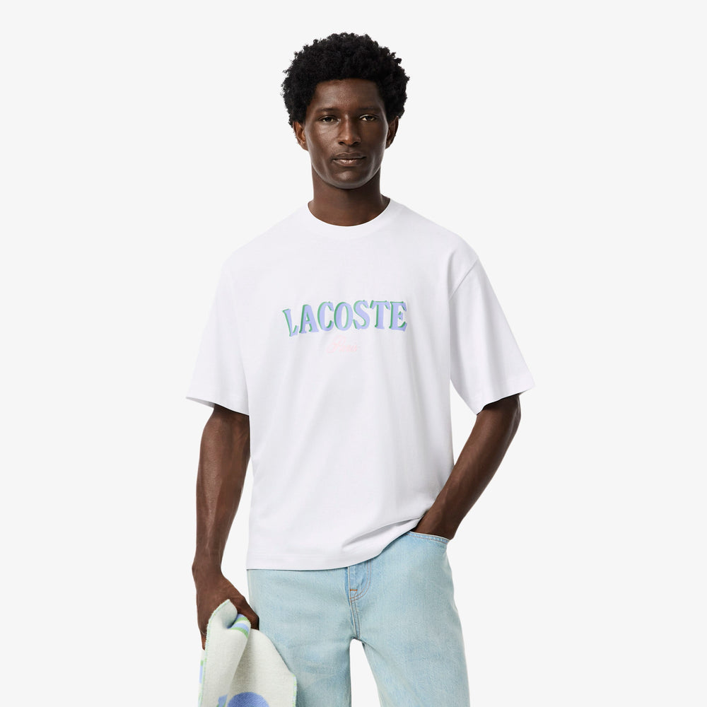 Lacoste TH5912 Loose Printed T-shirt