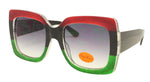 Rayflector Lex Colorful Lens Oversized Fashion Sunglasses