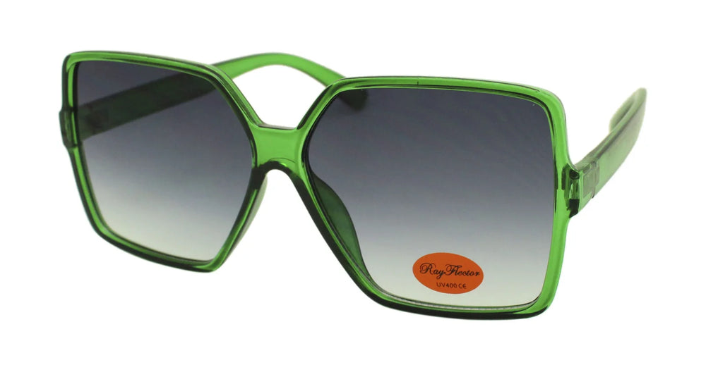 Rayflector Egie Oversized Retro Sunglasses