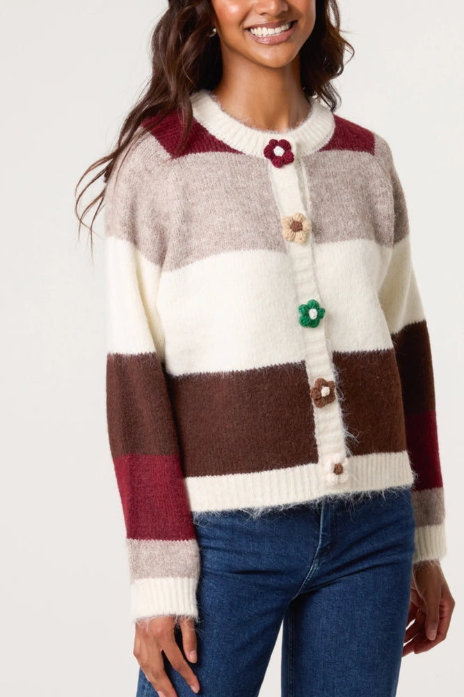 Nova Striped Cardigan