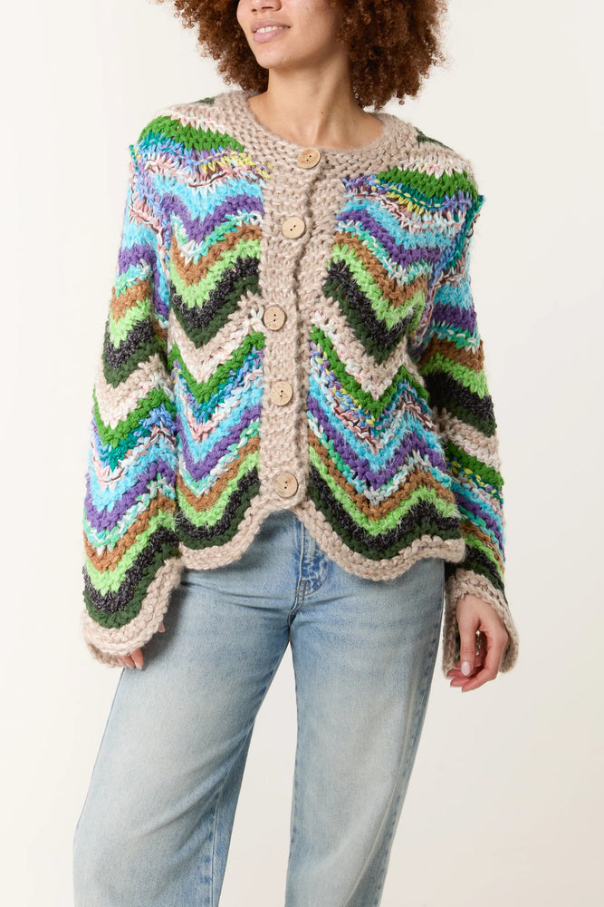 Nova Zig Zag Cardigan
