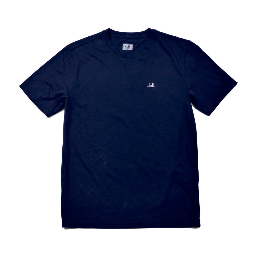 CP Company Short Sleeve Jersey T-Shirt, Navy 09CMTS192A 005100W