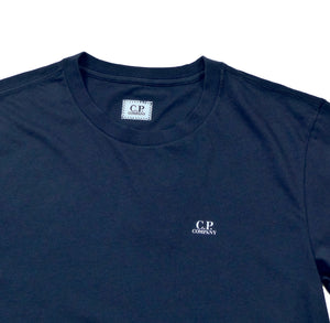 CP Company Short Sleeve Jersey T-Shirt, Navy 09CMTS192A 005100W