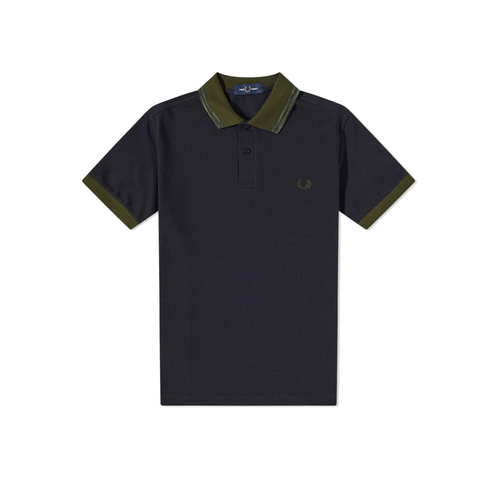 Fred Perry M2609 Space Dye Tipped Polo T-Shirt