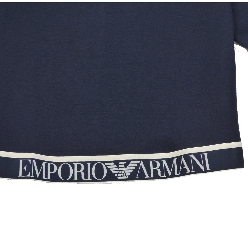 Emporio Armani Spell Out Logo Hem Sweatshirt, 6H1M83 1JDSZ