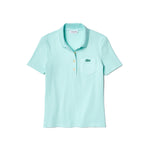 Lacoste DF1223 Women’s Lacoste Slim Fit Ribbed Cotton Polo