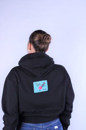 Replay W3711C Hooded Rose Label Sweat