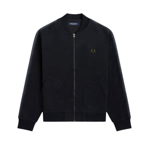 
            
                Load image into Gallery viewer, Fred Perry J4530 Knitted Taped Track Jacket
            
        
