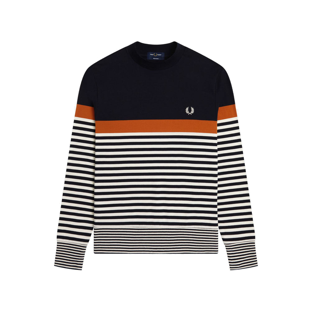 
            
                Load image into Gallery viewer, Fred Perry M4825 Striped Top
            
        