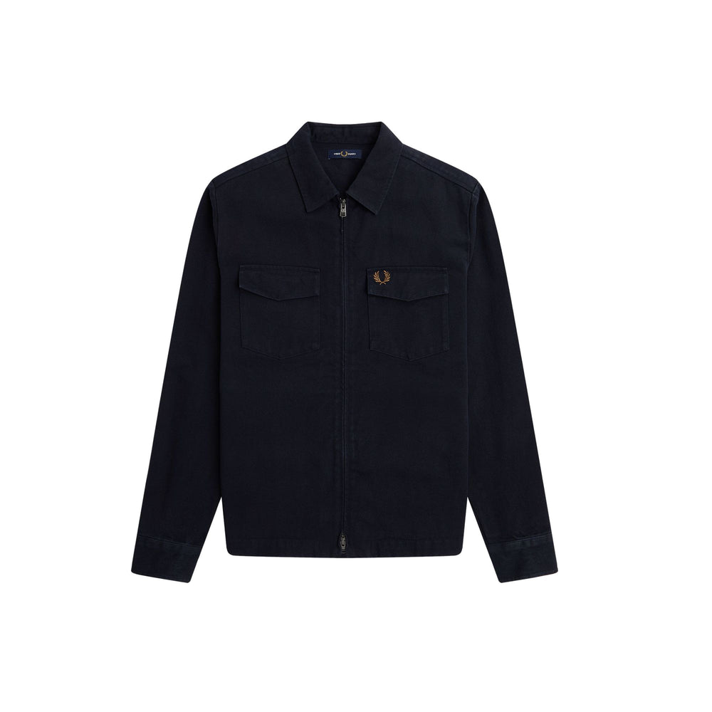 
            
                Load image into Gallery viewer, Fred Perry M5652 Twill Overshirt
            
        