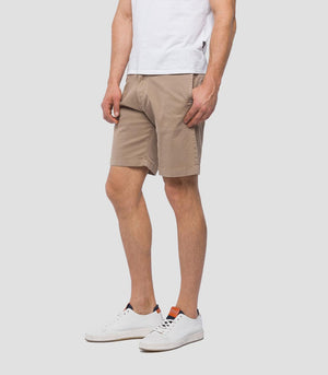 
            
                Load image into Gallery viewer, Replay M9638 Regular Fit Chino Bermuda Shorts, Stone
            
        