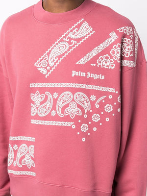 
            
                Load image into Gallery viewer, Palm Angels bandana-print sweatshirt
            
        