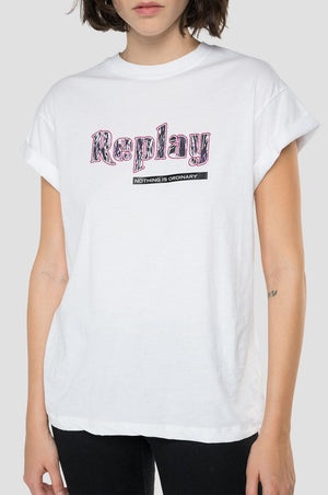 
            
                Load image into Gallery viewer, Replay W3588A Print Logo T-shirt
            
        
