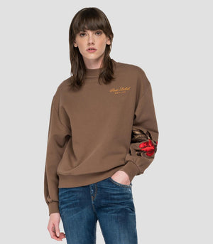 Replay W3616 Rose Label Sweatshirt