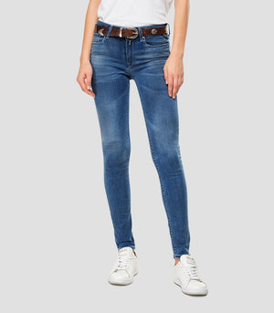 
            
                Load image into Gallery viewer, Replay Womens Hyperflex Bio New Luz WH689.661.A06.009 Skinny High Waist Jeans
            
        