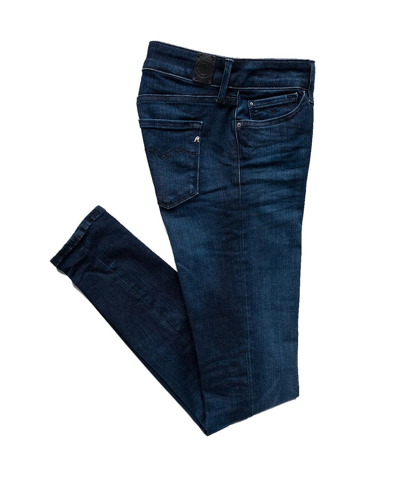 
            
                Load image into Gallery viewer, Replay Womens Hyperflex New Luz WH689.661.E05.007 Skinny High Waist Jeans, Clouds
            
        