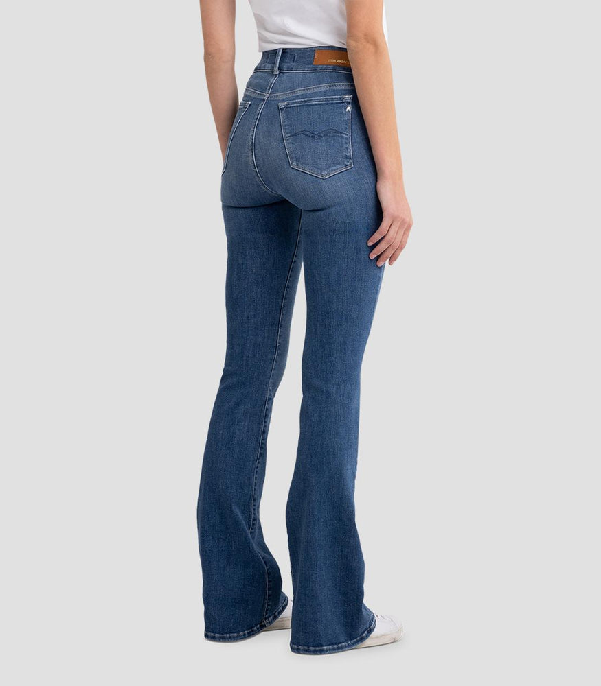 
            
                Load image into Gallery viewer, Replay WLW689 New Luz Flare Jeans
            
        