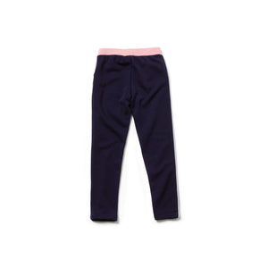 
            
                Load image into Gallery viewer, Lacoste Kids XJ9372 Contrast Accents Sweatpants, Marine Navy/Melittle Pink
            
        