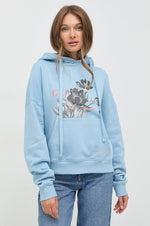 Guess Cassiopea Hooded Floral Print Sweatshirt