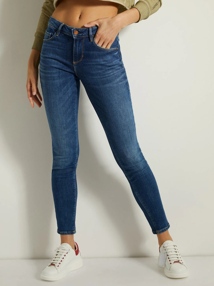 
            
                Load image into Gallery viewer, Guess Annette Mid Rise Jeans, Reborn Denim
            
        