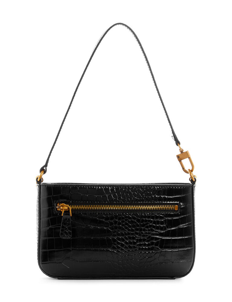 
            
                Load image into Gallery viewer, Guess Katey Croc Shoulder Bag
            
        