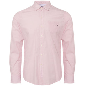 Replay M4953P L/S Print Shirt, Pink/White